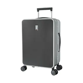 20 Inch Trolley Bag with 360 Degree Wheels | TSA Approved Locks | 39 Liters | Grey