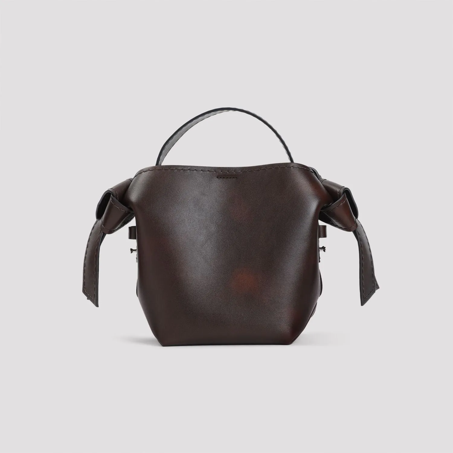 ACNE STUDIOS Mini Aged Leather Crossbody Bag