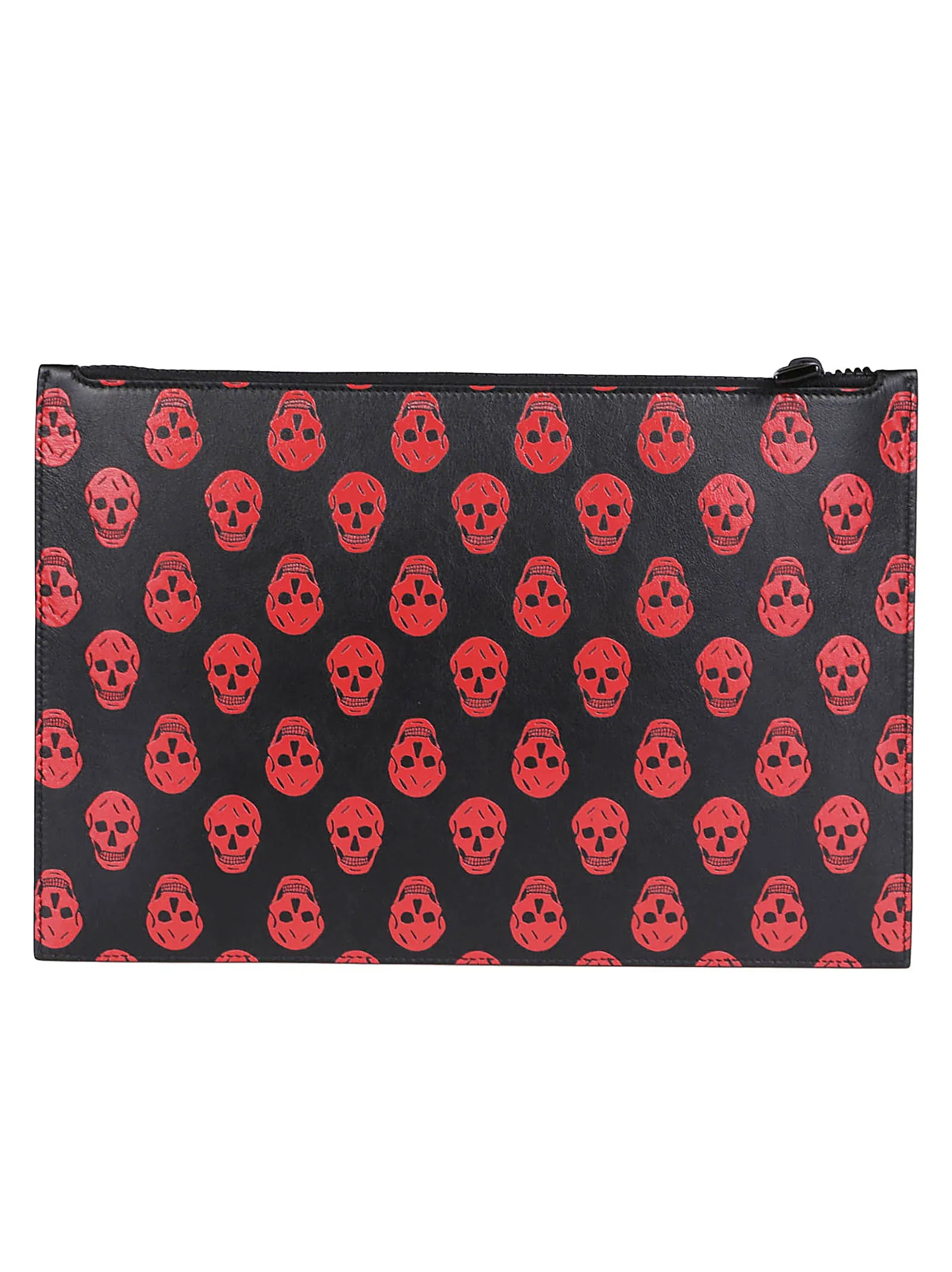 Alexander McQueen Allover Skull Printed Clutch Bag