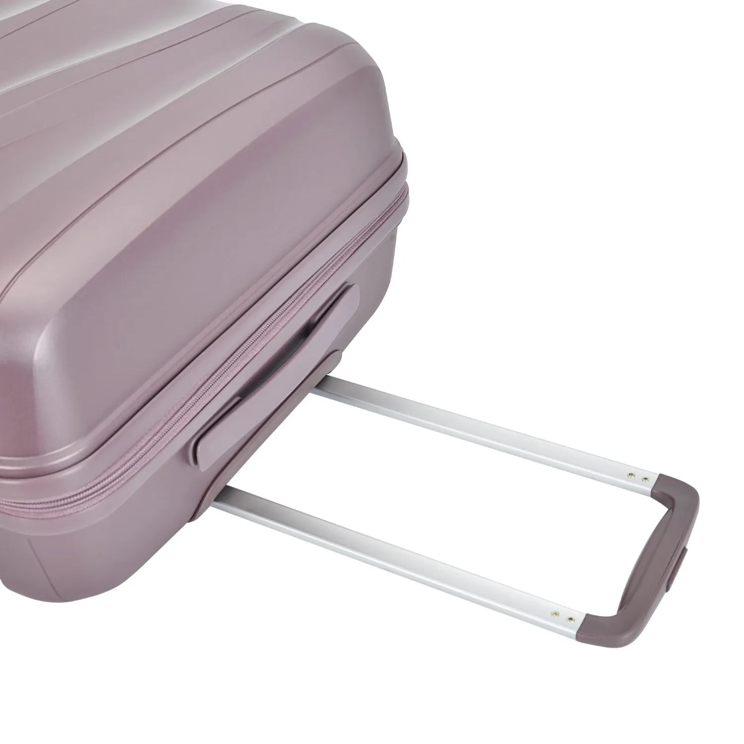 BONTOUR "Flow" 4-wheel suitcase 76x51x31 cm with TSA lock, size L, Lavender