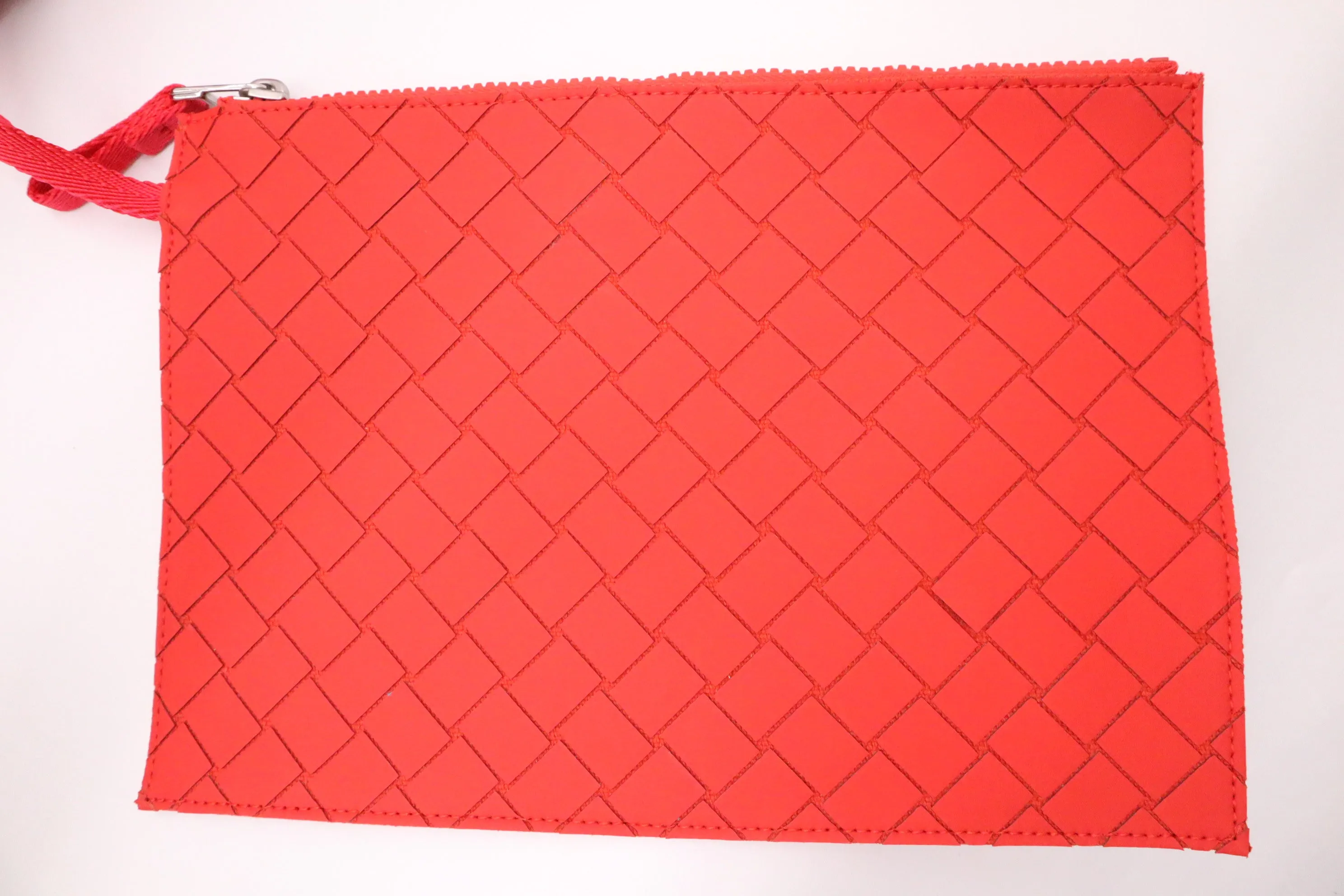 Bottega Veneta Borsa Tote in Tomato Red New Rubber
