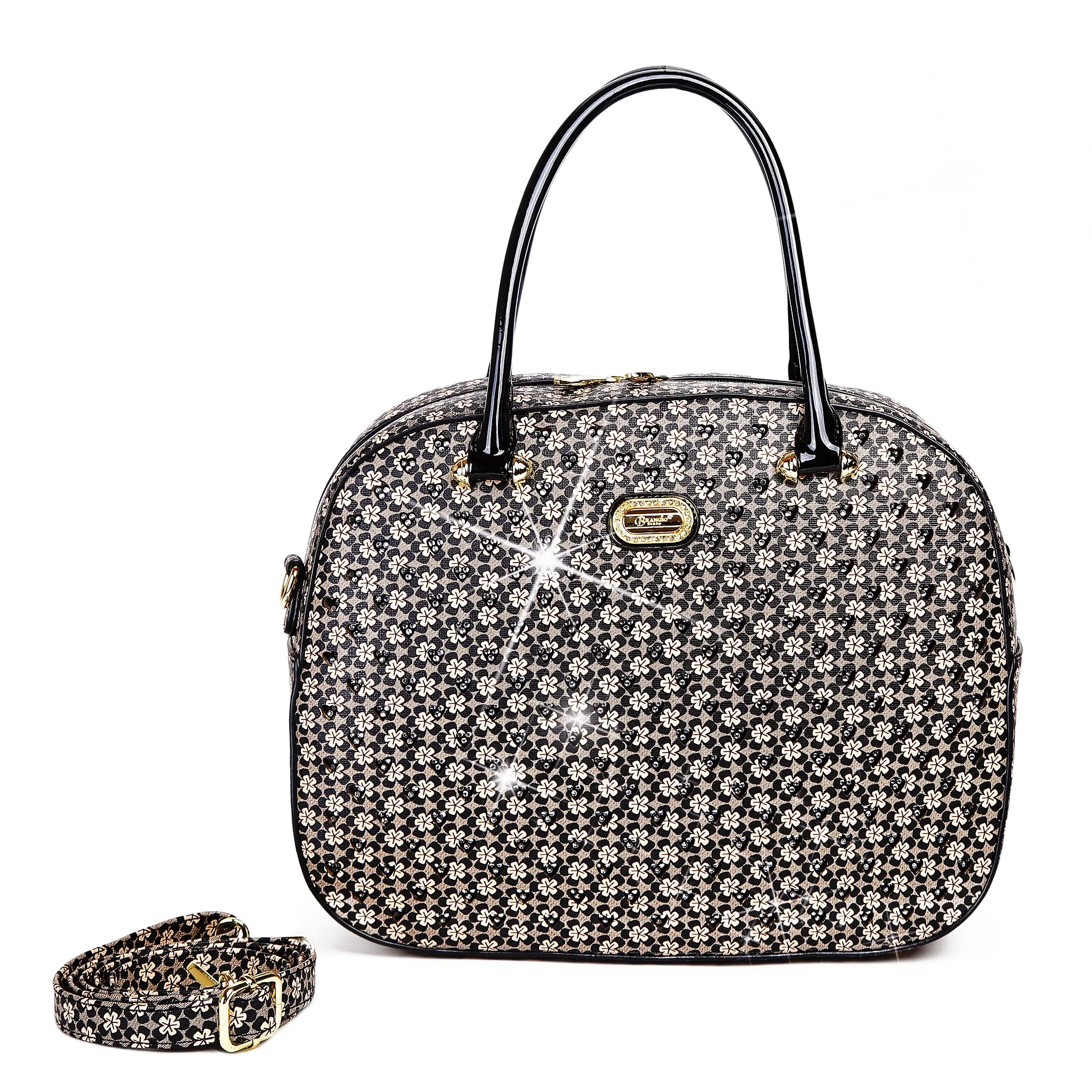 Brangio Floral-Patterned Handbag
