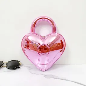 Colorful Bright Acrylic Heart Bag