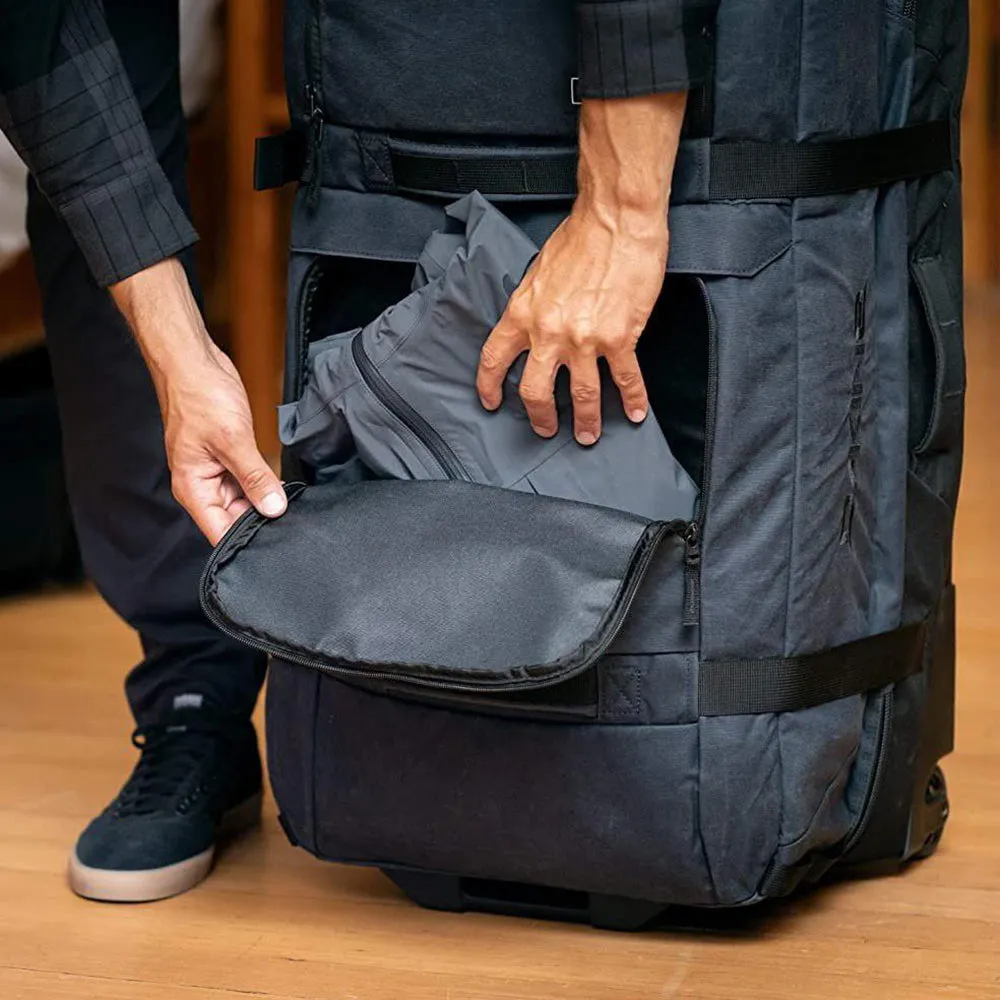 Dakine Unisex Black Split Roller 85L Luggage Bag - 10002941-BLACK
