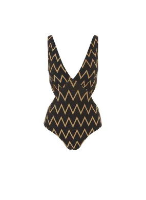 Del Mar Zigzag Swimsuit