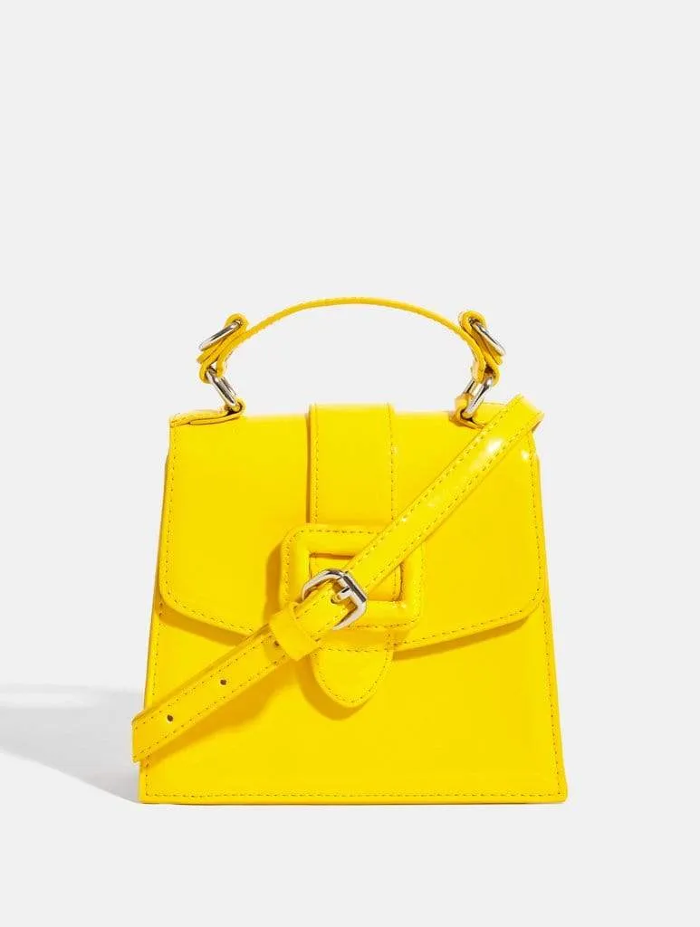 Desi Patent Tote Bag