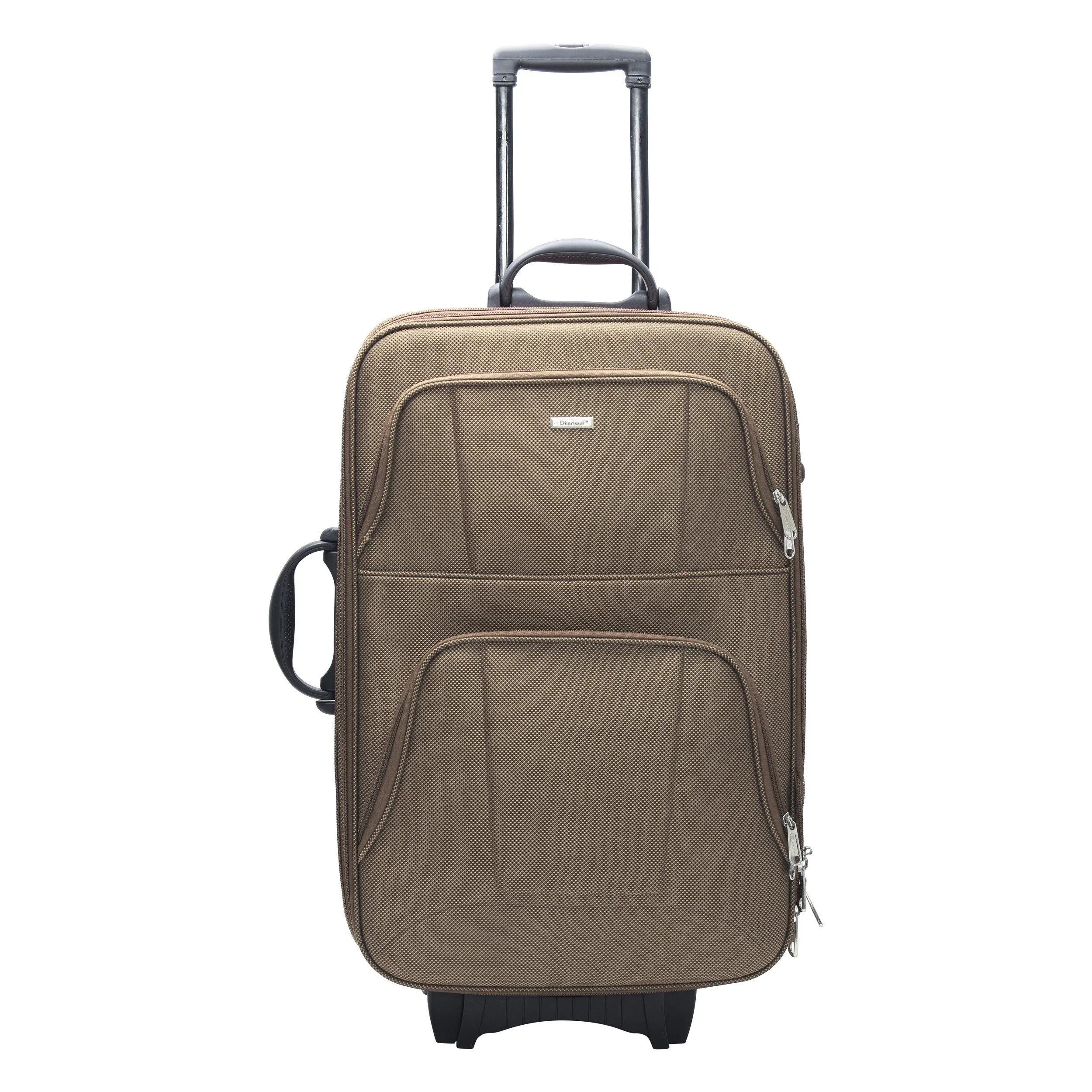 Dhariwal Extendable Rolling Trolley Suitcase 24" 80L SC-804
