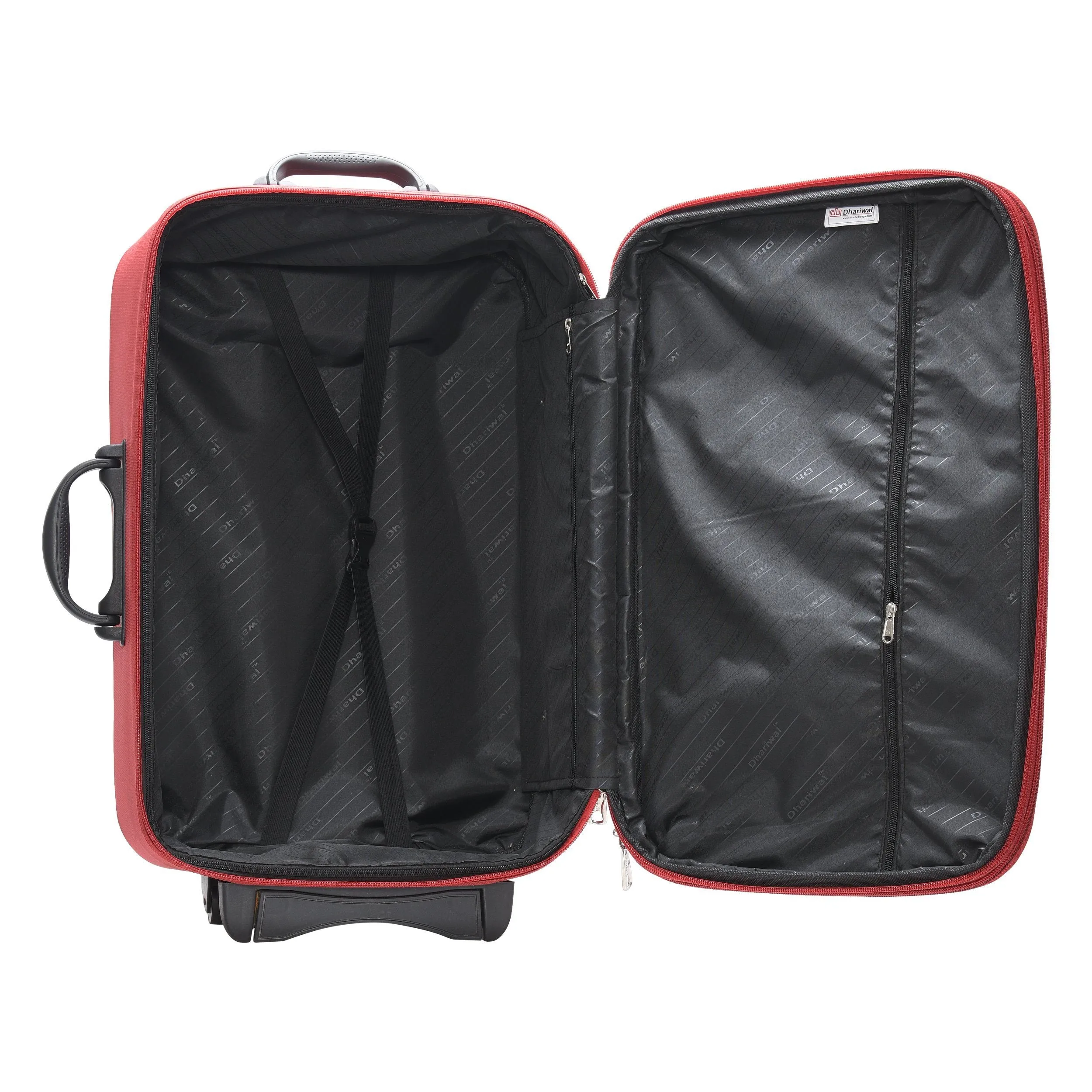 Dhariwal Extendable Rolling Trolley Suitcase 24" 80L SC-804