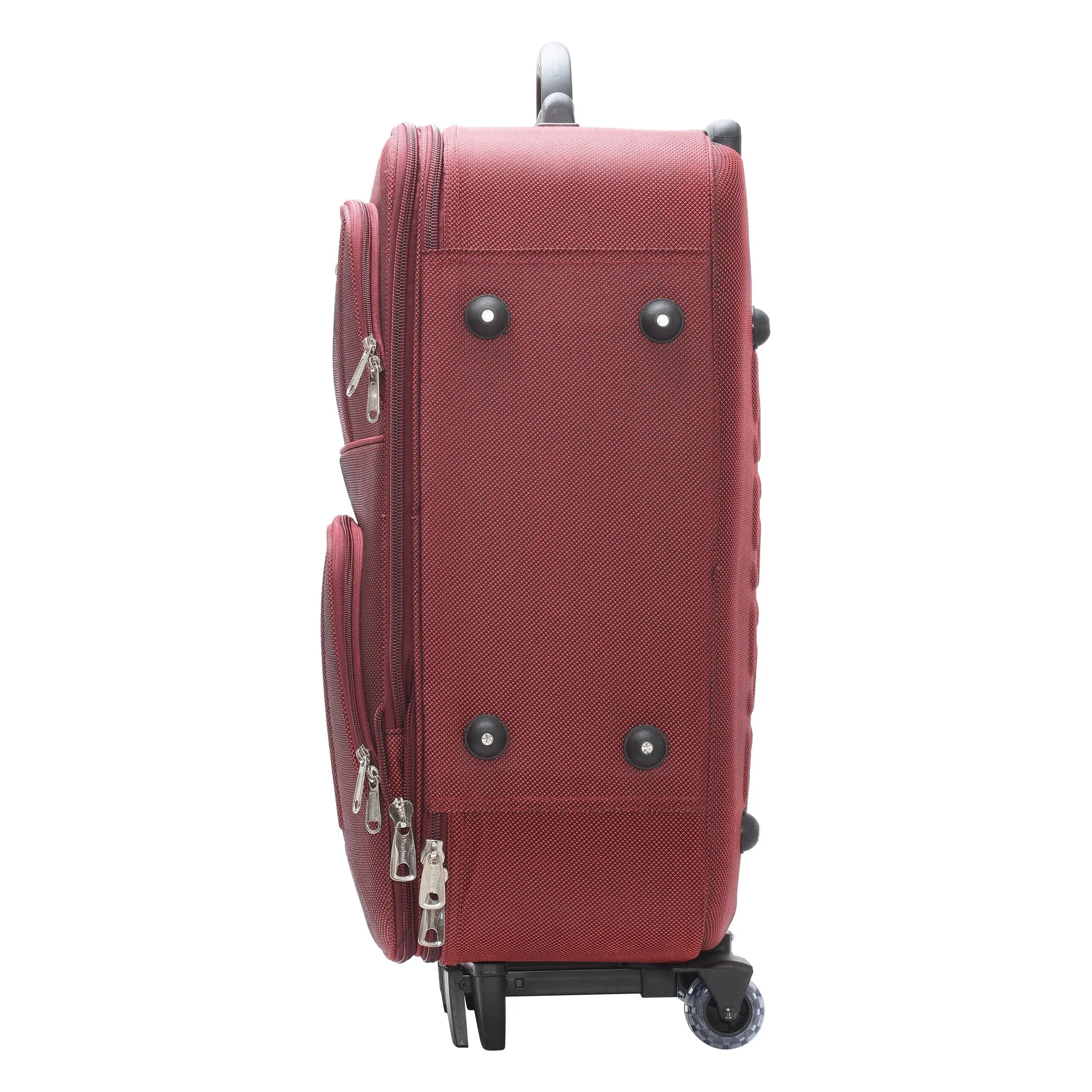 Dhariwal Extendable Rolling Trolley Suitcase 24" 80L SC-804