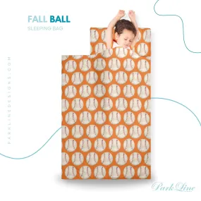 Fall Ball Kids' Long Sleeping Bag | A Catchy Blend of Comfort & Style | Lightweight and Durable Sleeping Bag for Kids