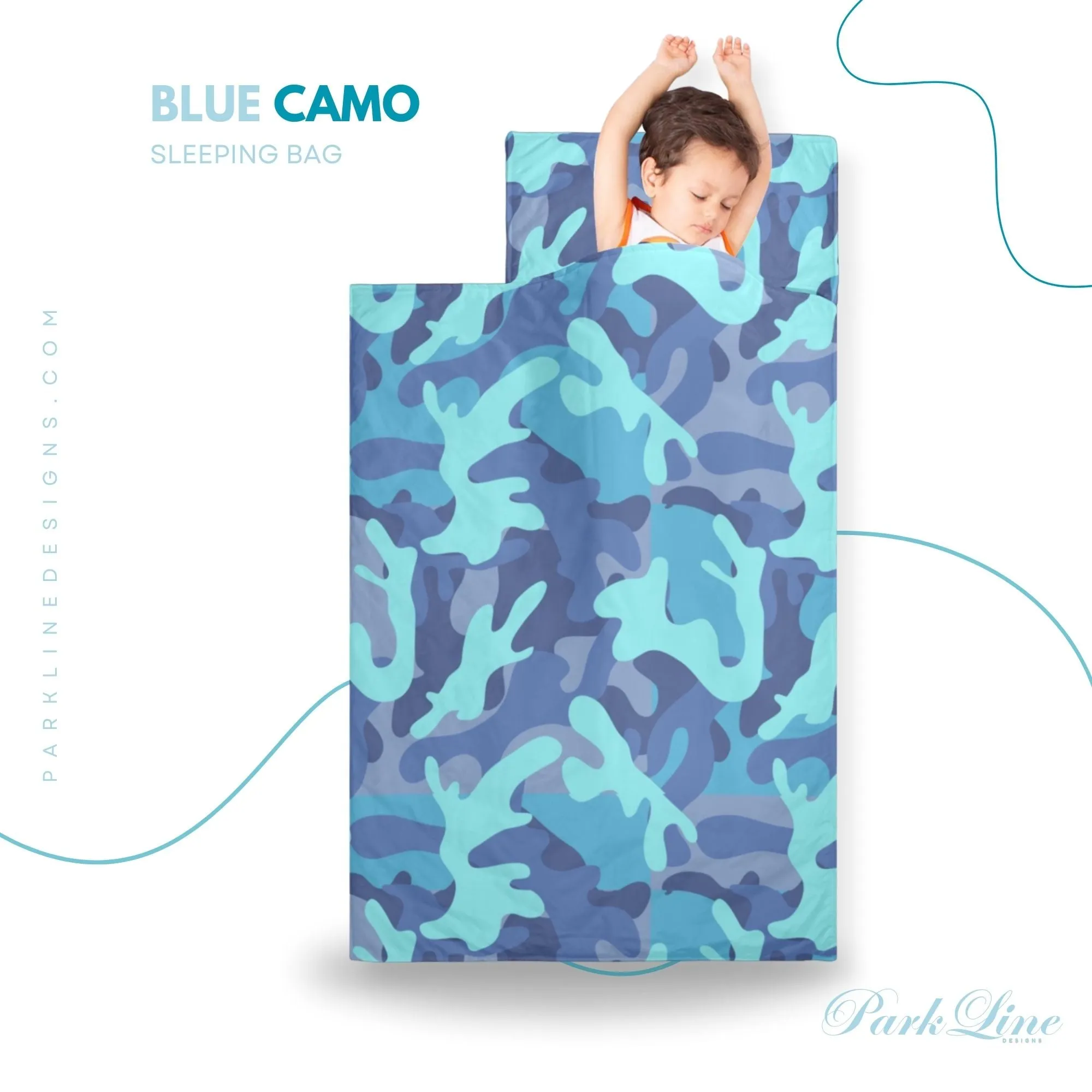 Fall Ball Kids' Long Sleeping Bag | A Catchy Blend of Comfort & Style | Lightweight and Durable Sleeping Bag for Kids