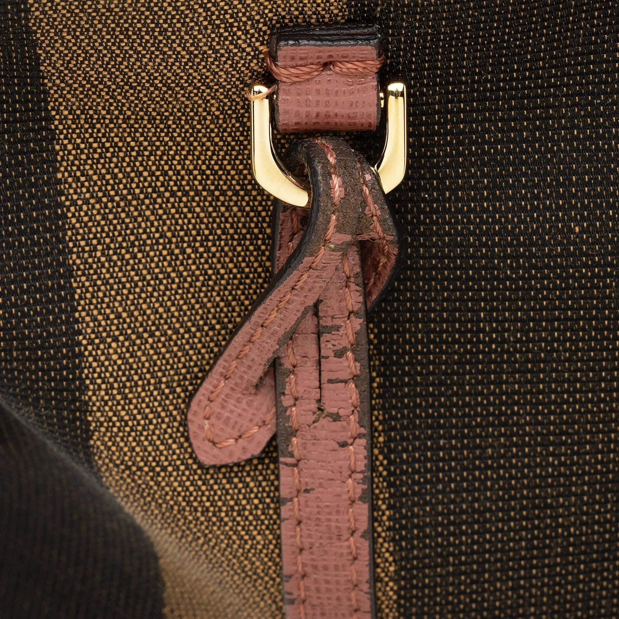 Fendi Pequin 2Jours Bucket Bag (SHF-w59KzV)