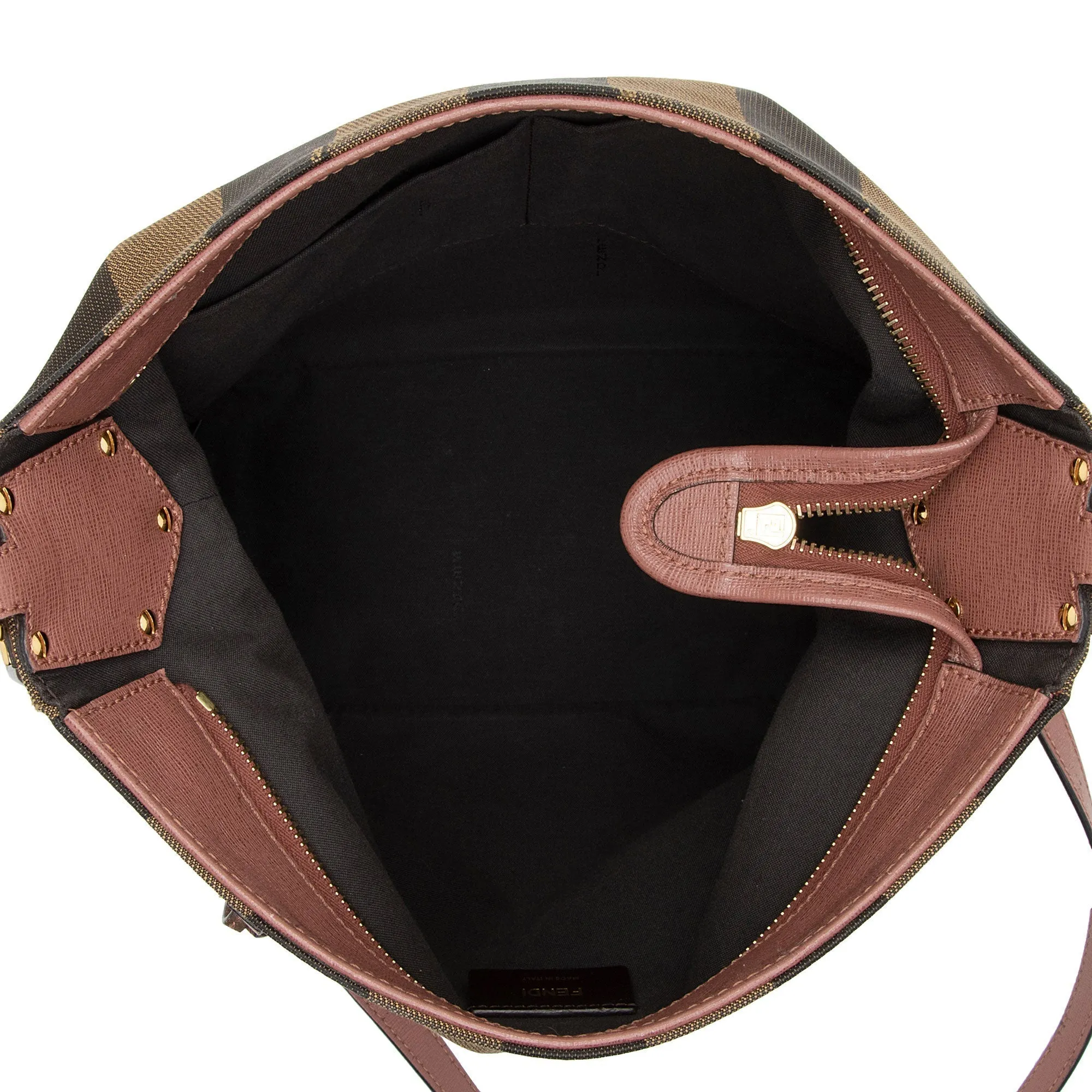 Fendi Pequin 2Jours Bucket Bag (SHF-w59KzV)