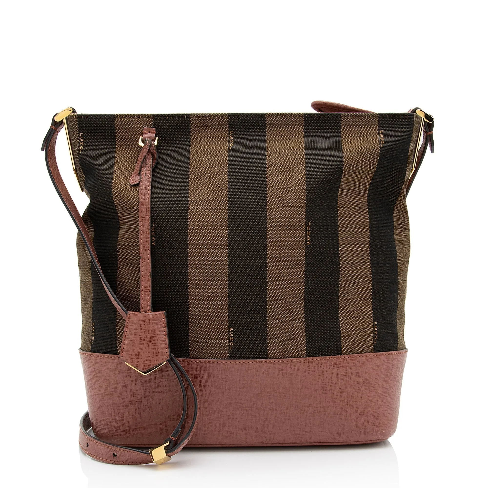 Fendi Pequin 2Jours Bucket Bag (SHF-w59KzV)