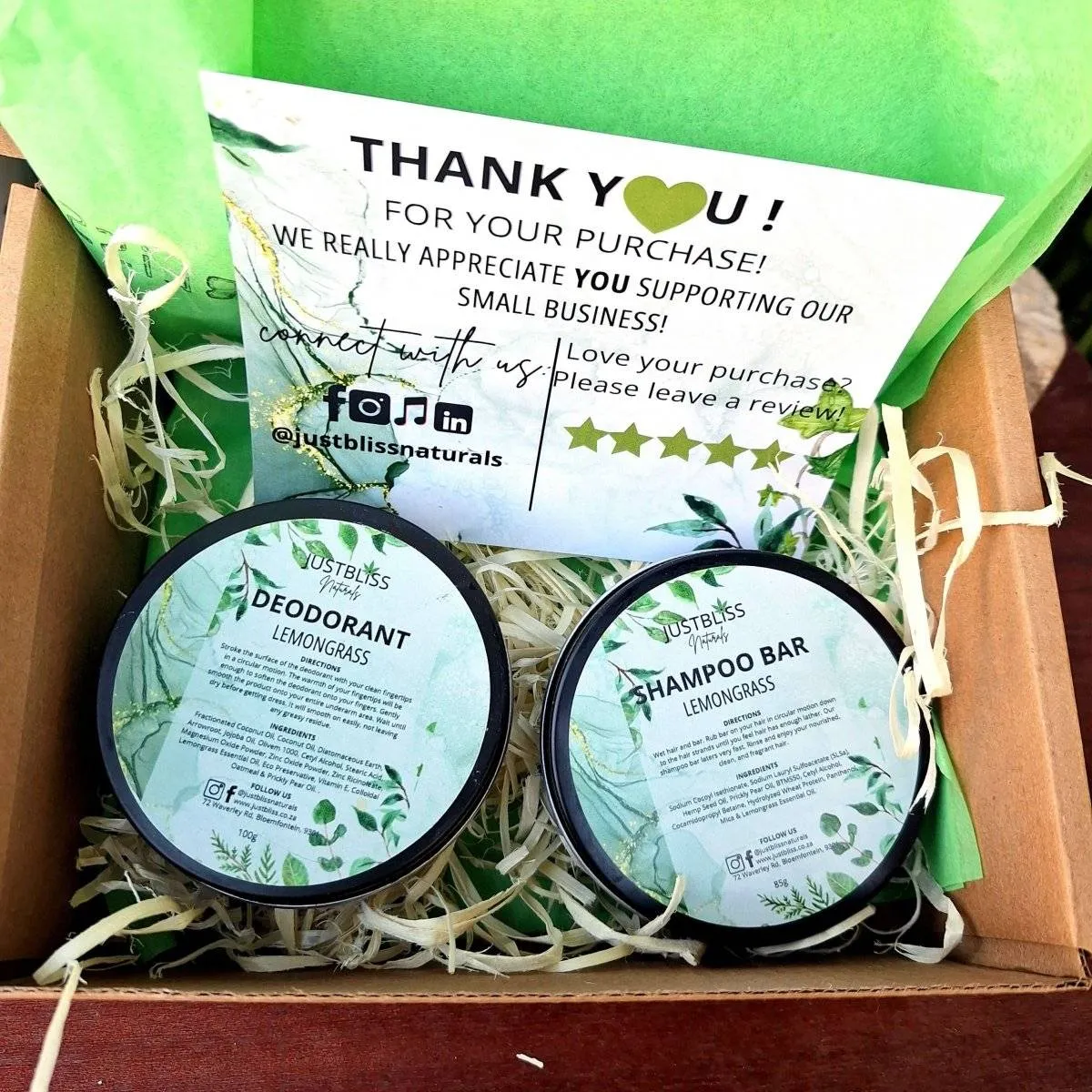 GIFT BOX: Lemongrass (Box 1)