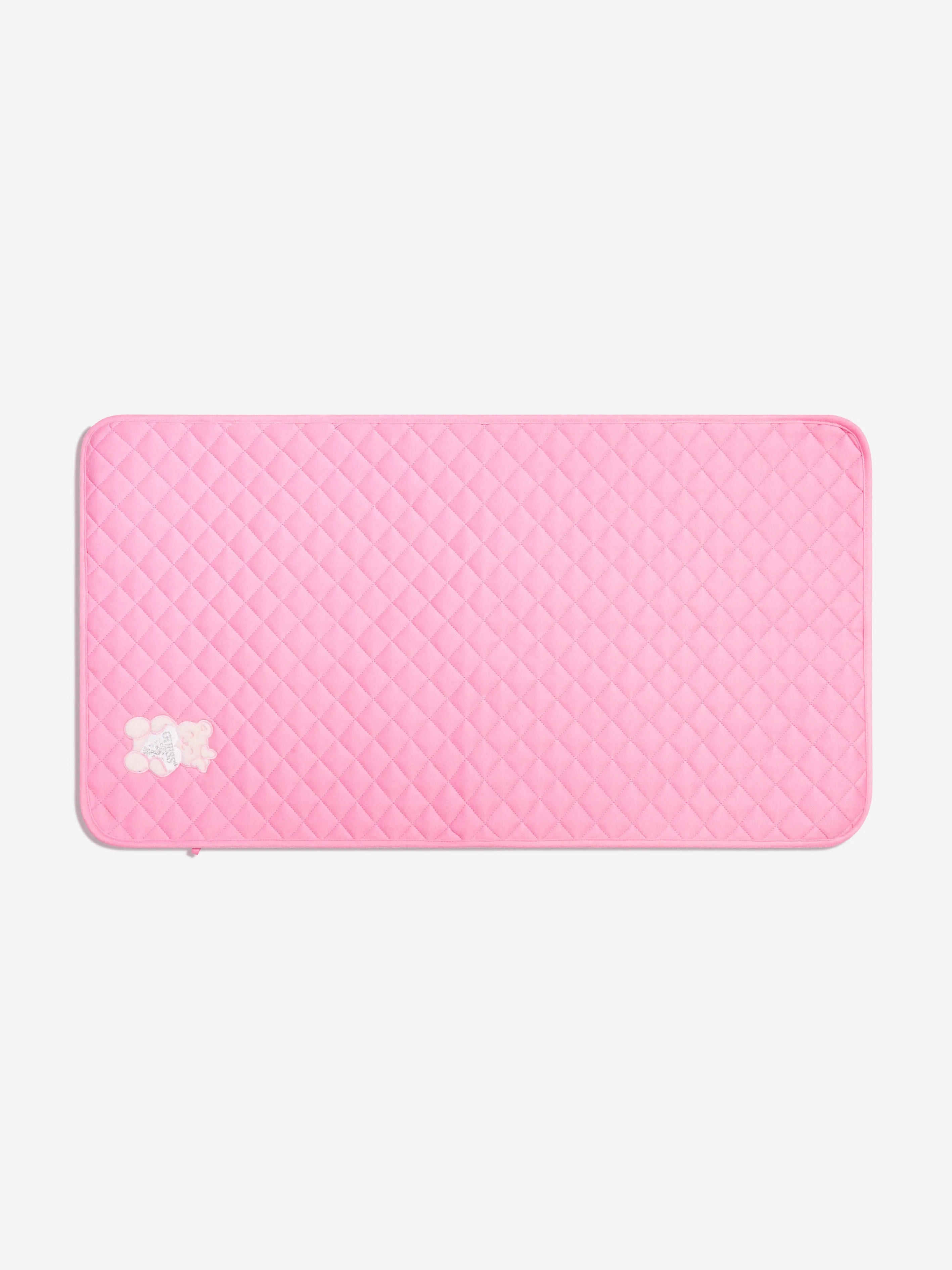 Guess Baby Girls Bear Changing Bag in Pink