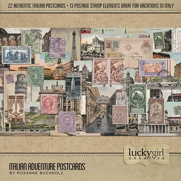 Italian Adventure Digital Scrapbook Bundle