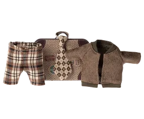 Jacket, Pants & Tie in Suitcase, Mouse - Grandpa