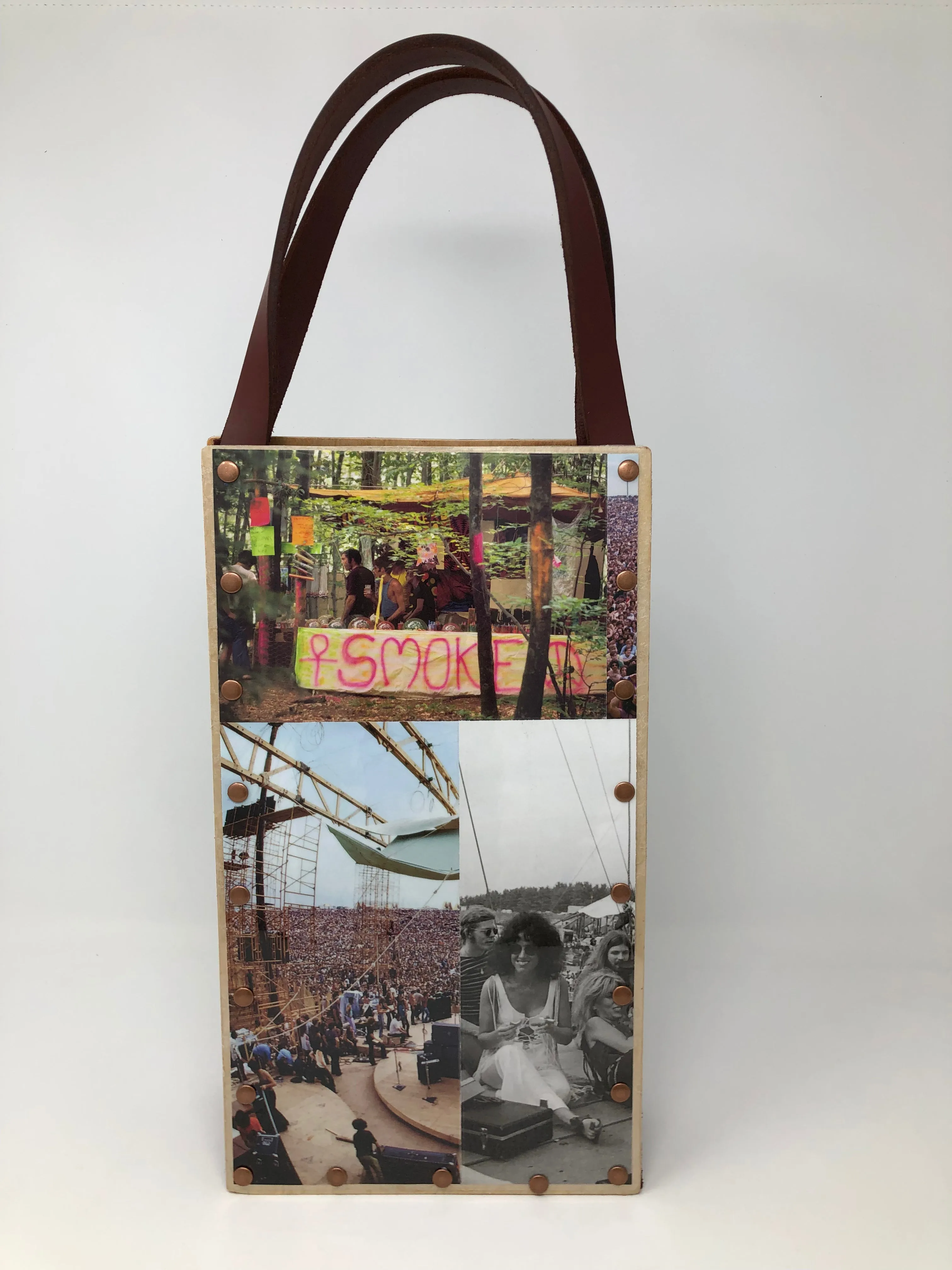 KB Vintage Wine Tote - Woodstock Grace Slick