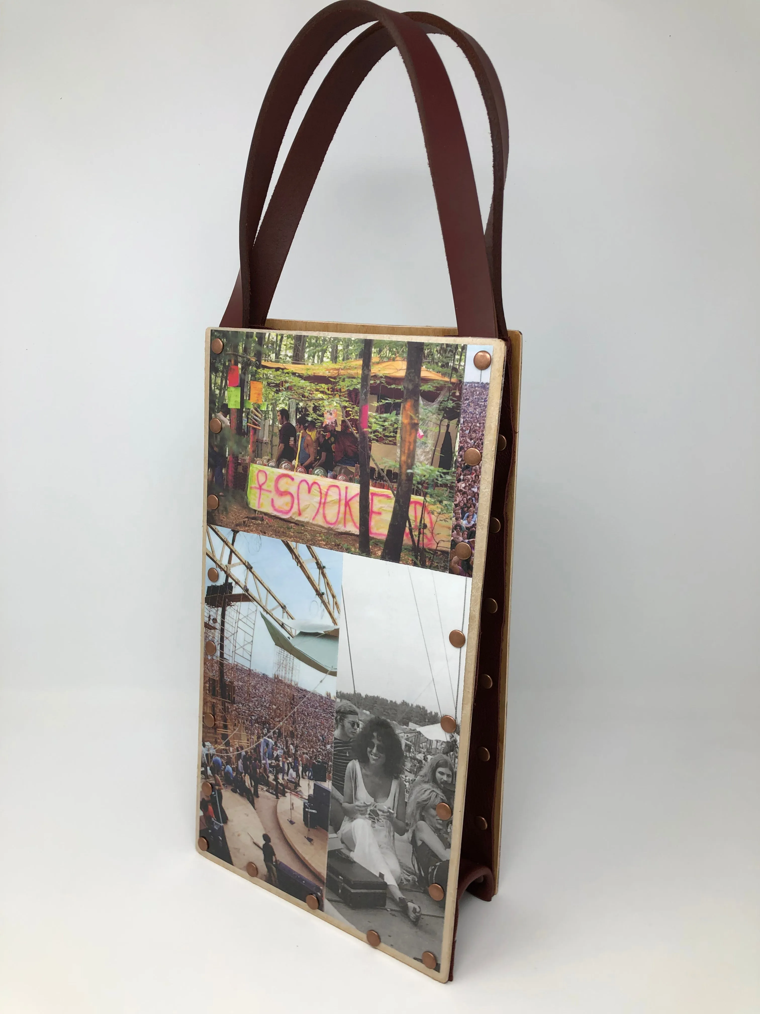 KB Vintage Wine Tote - Woodstock Grace Slick