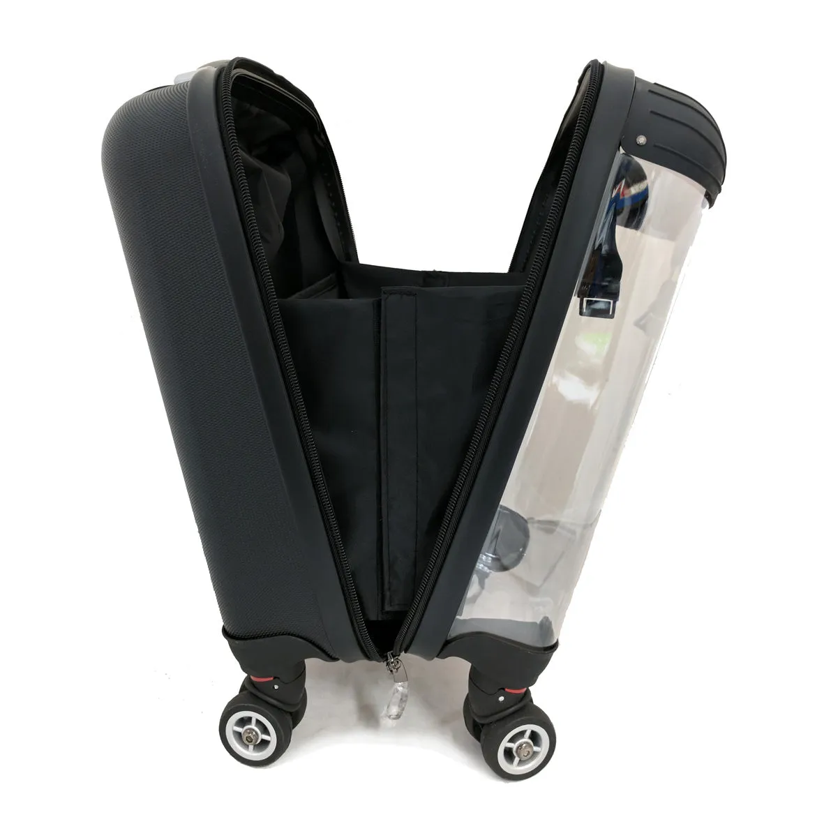 Kids Personalised Suitcase | Fly Away White