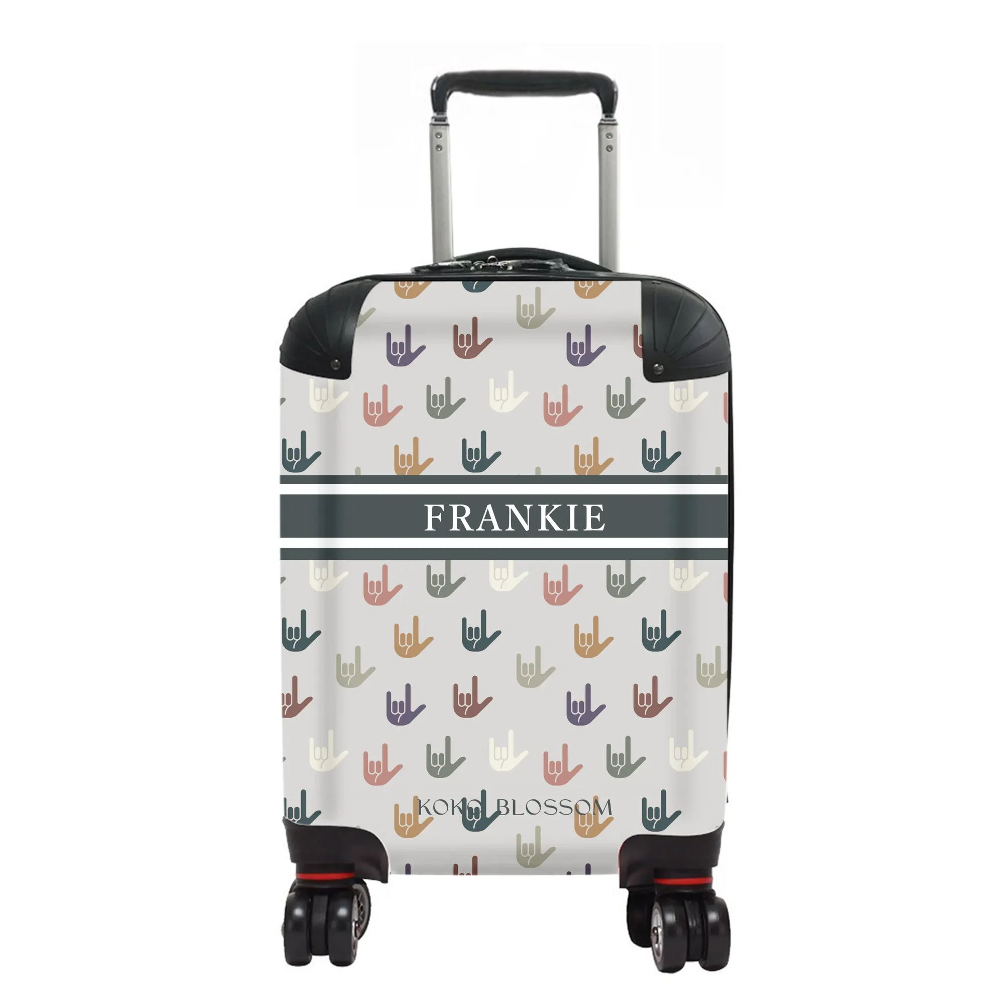 Kids Personalised Suitcase | Rock On
