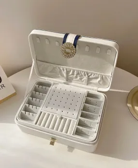 Large Double Layer Jewellery Box