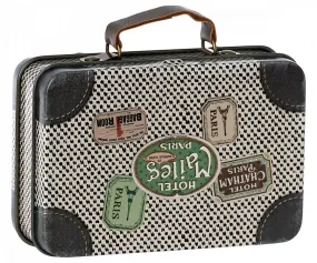 Maileg | Metal Tin Suitcase, Travel - Off White