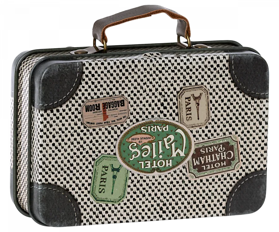Maileg Small suitcase, Travel - Off white