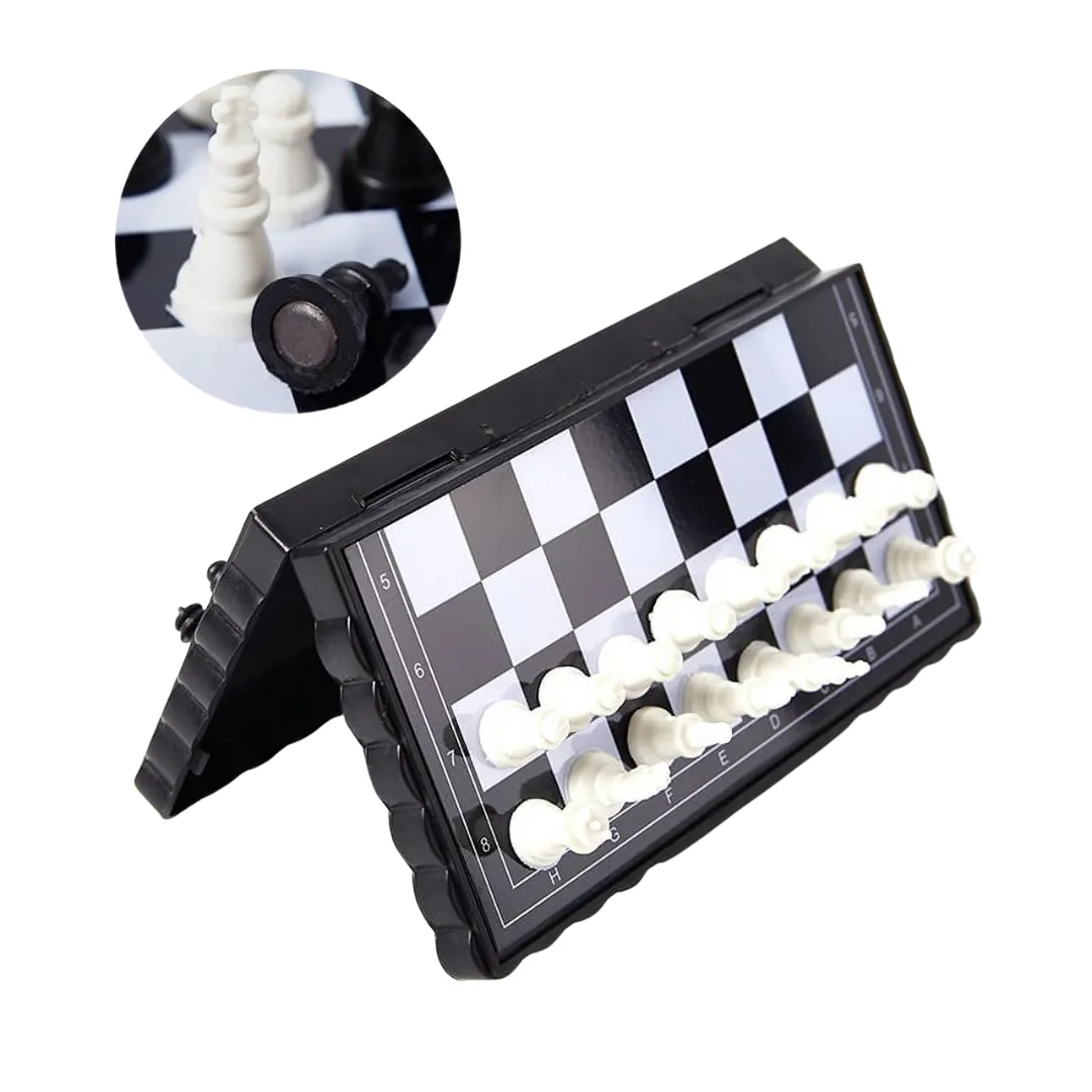 Mini Magnetic Chess Board Set Travel Educational Toys