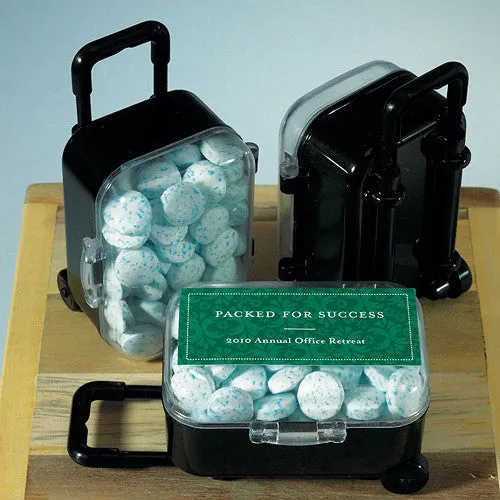 Mini Travel Suitcase Wedding Party Favor (Pack of 6)