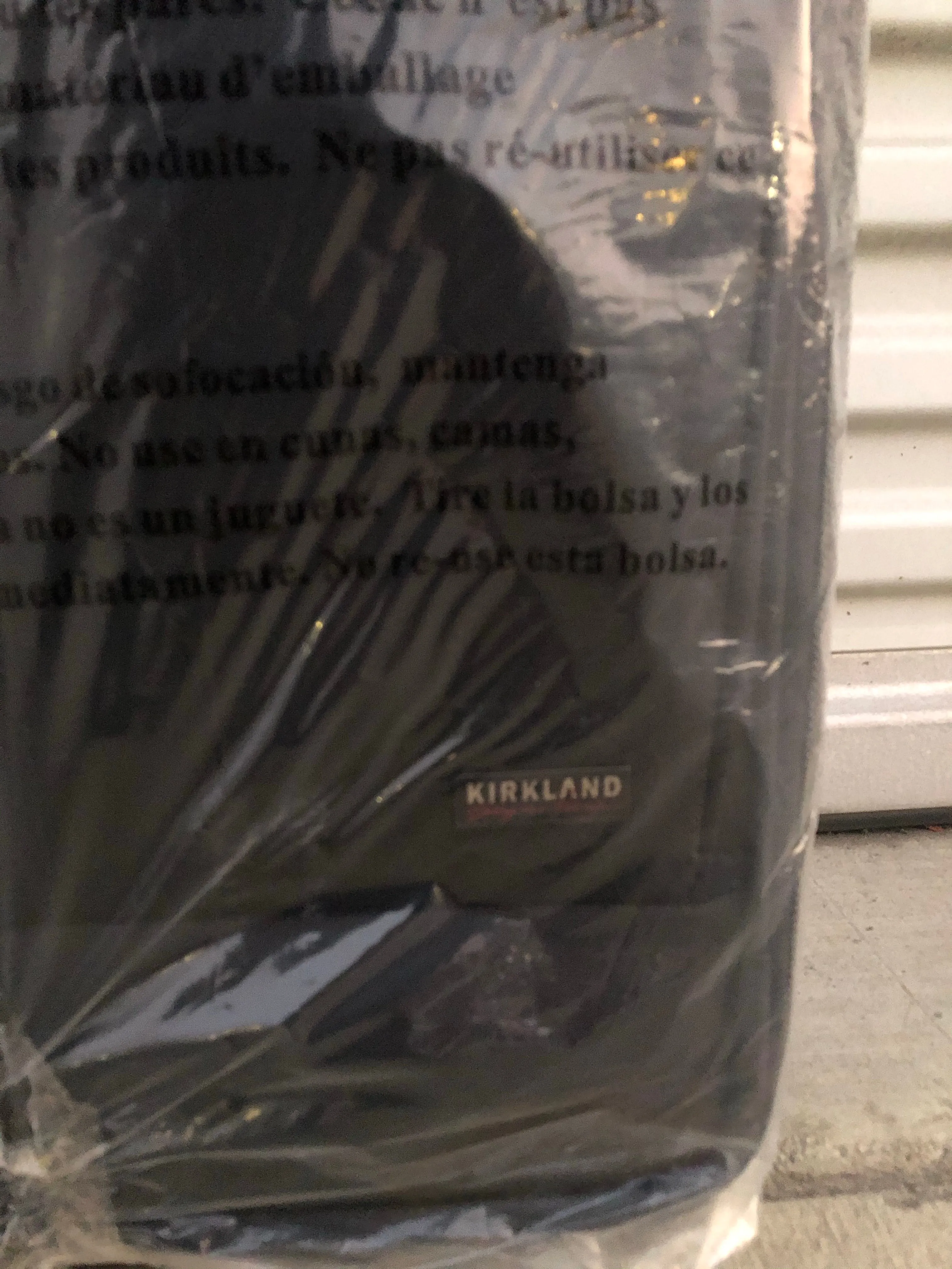New Kirkland 22 in carry-on black  suitcase