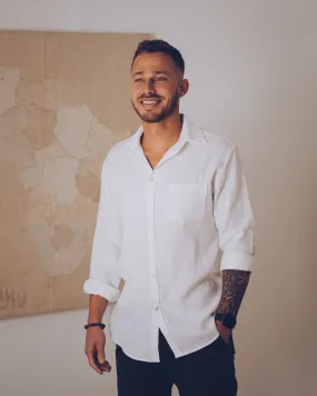 Nomad Linen Shirt African Salt