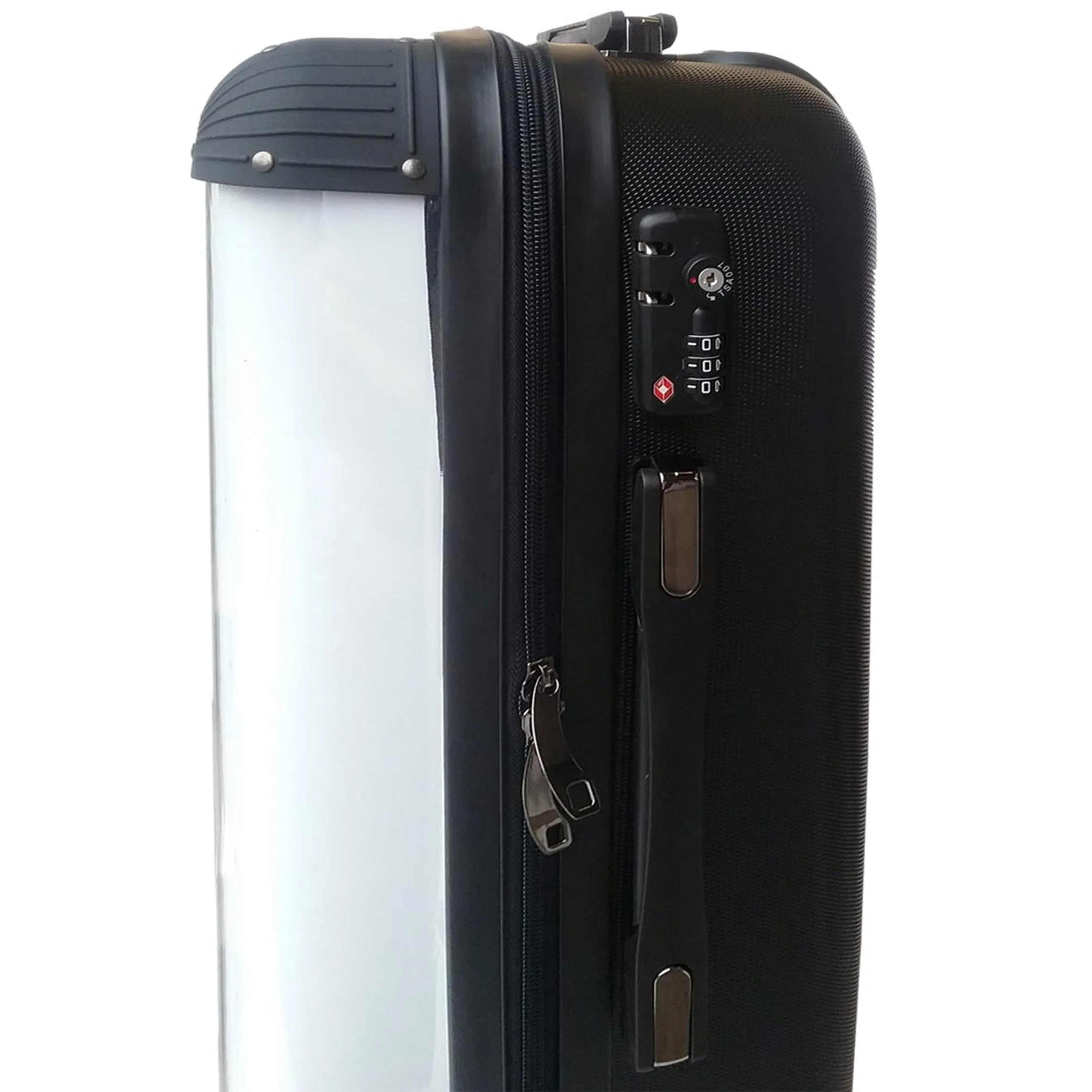 Personalised Printed Suitcase - Rose Gold Marble