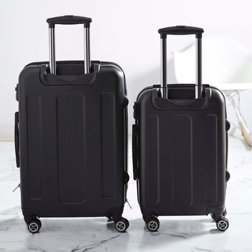 Personalised Suitcase | Black Monogram