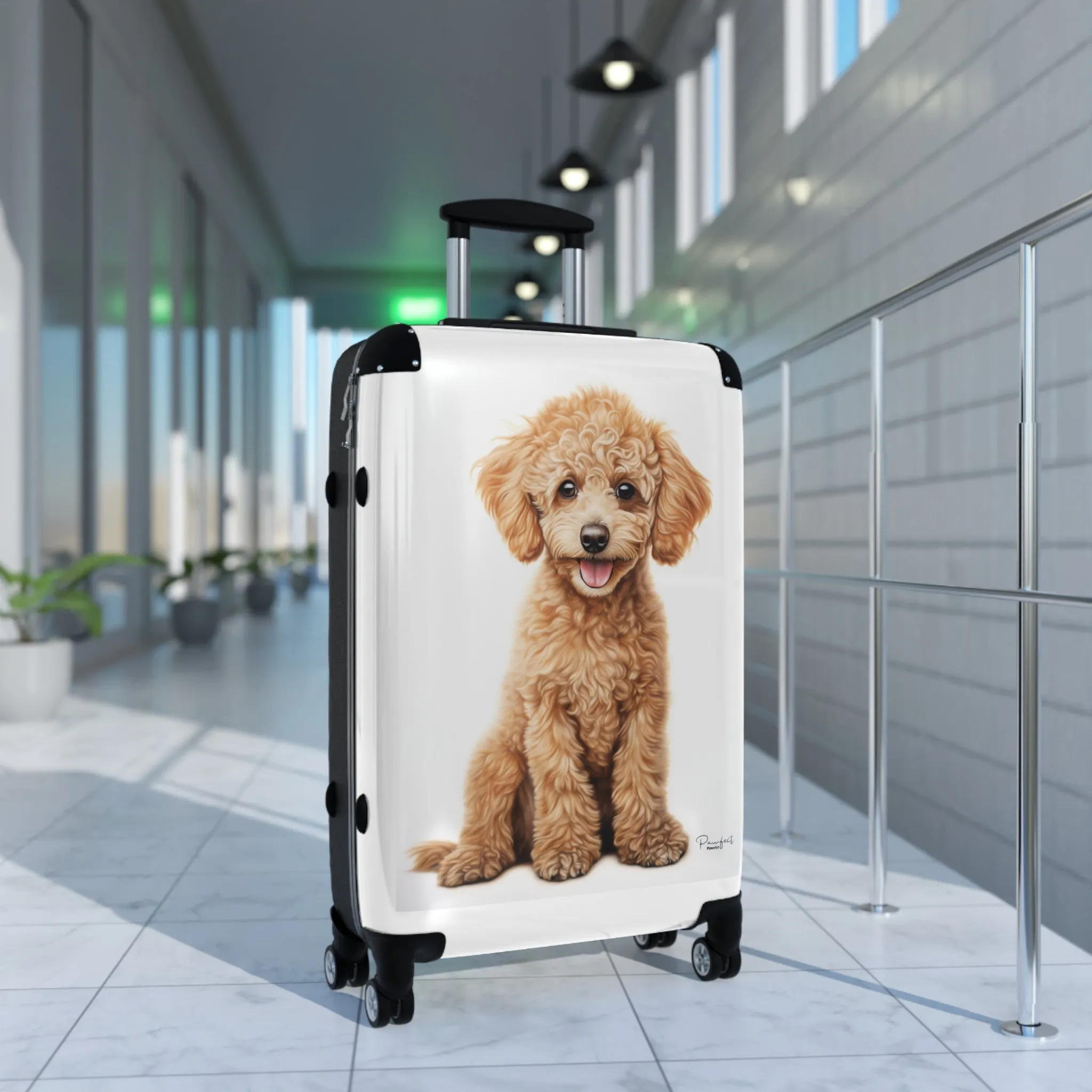 Poodle Suitcase