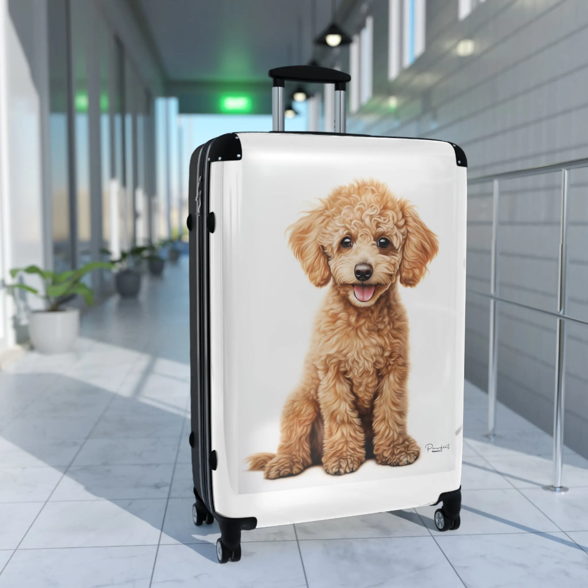 Poodle Suitcase
