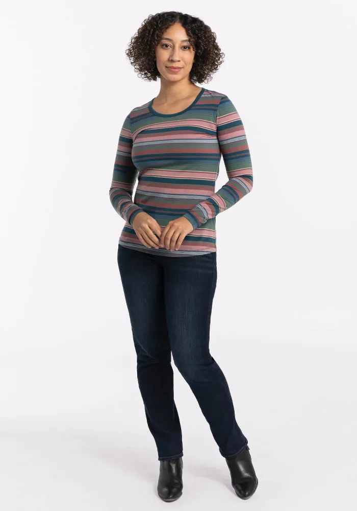 Remi Long Sleeve T Shirt • Final Sale Deals! - Adirondack 2.0 Stripe