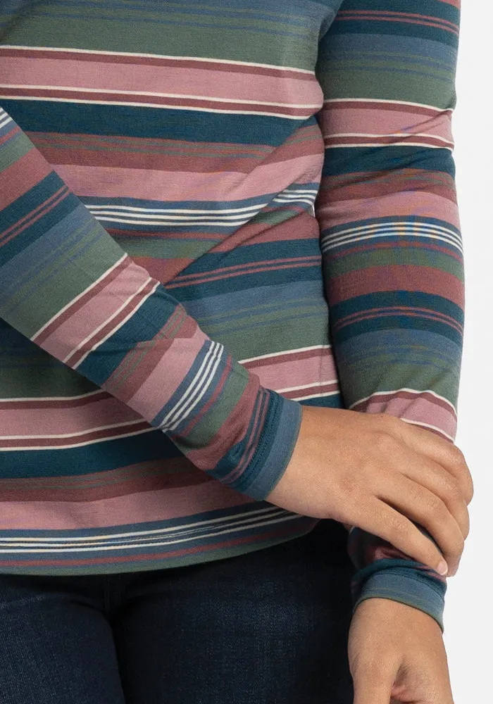 Remi Long Sleeve T Shirt • Final Sale Deals! - Adirondack 2.0 Stripe