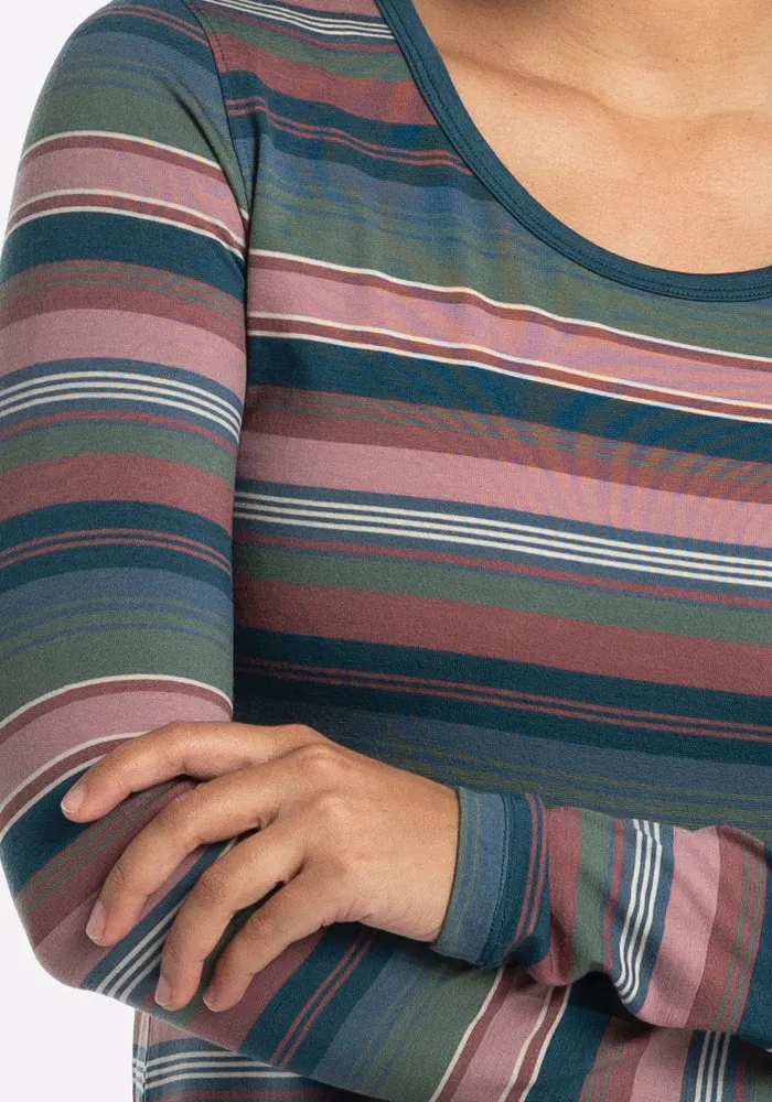 Remi Long Sleeve T Shirt • Final Sale Deals! - Adirondack 2.0 Stripe
