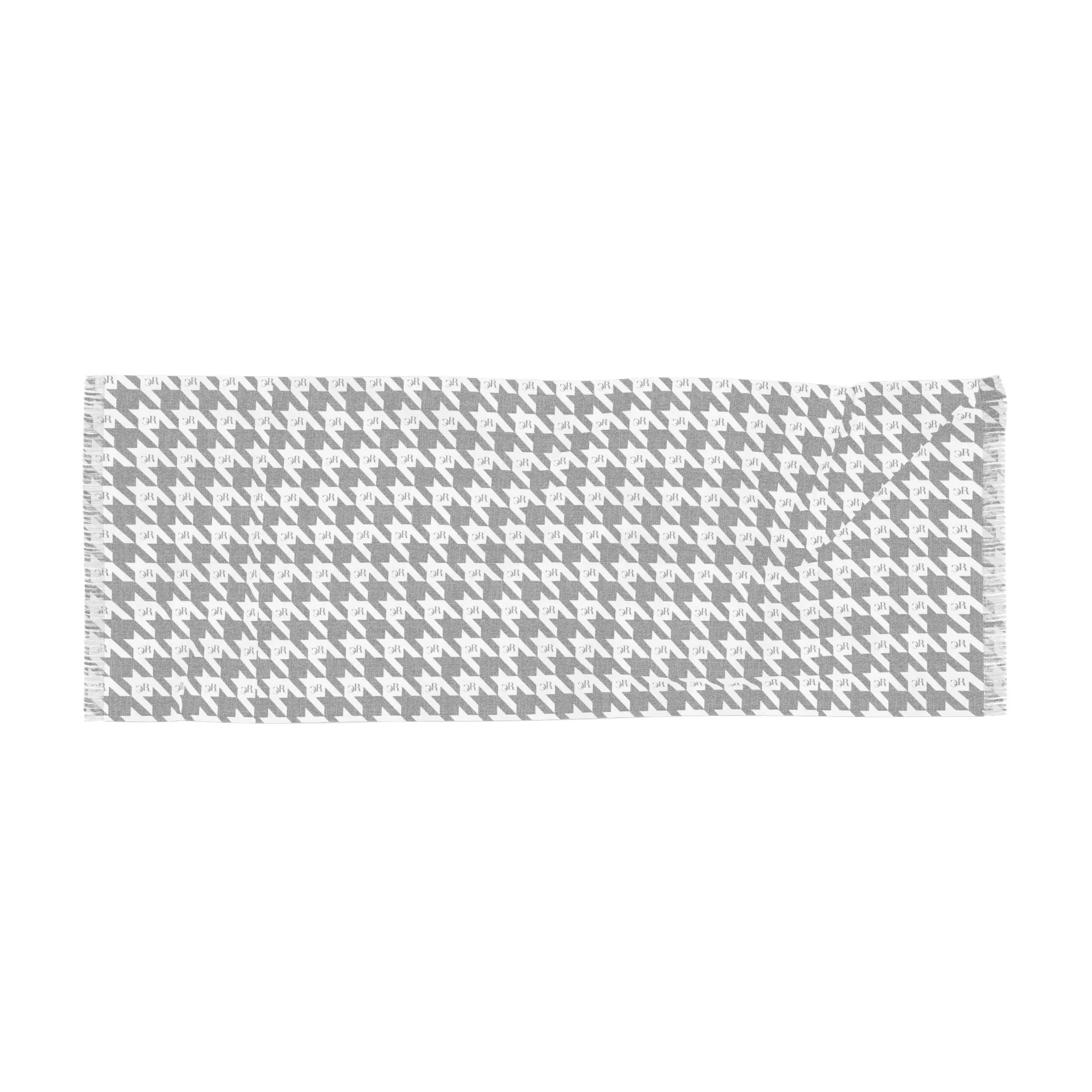 RLC Logo Houndstooth Print Light Scarf
