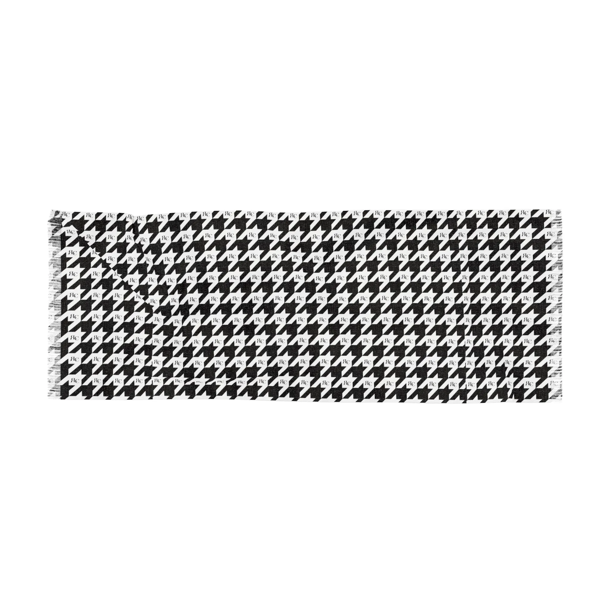 RLC Logo Houndstooth Print Light Scarf
