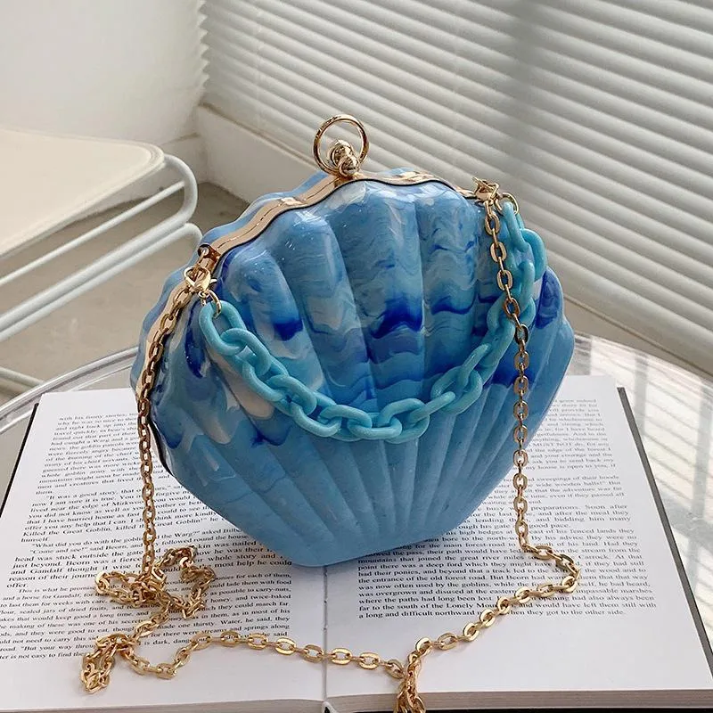 Shell Shape Clutch Bag
