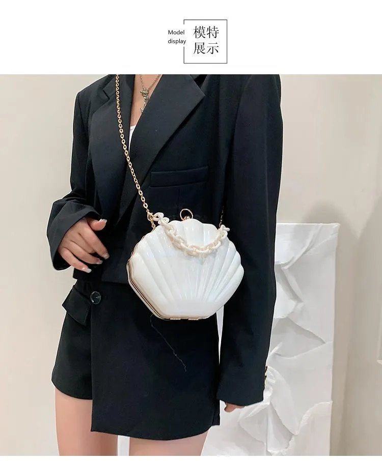 Shell Shape Clutch Bag