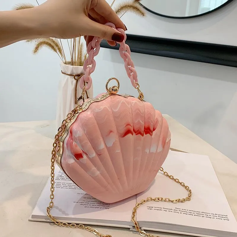Shell Shape Clutch Bag