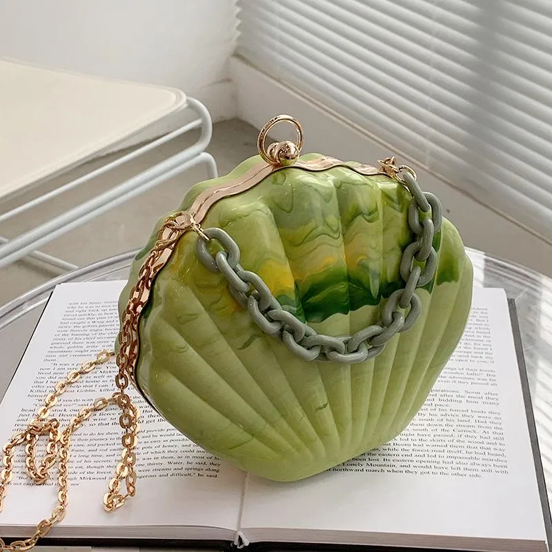Shell Shape Clutch Bag