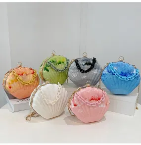 Shell Shape Clutch Bag