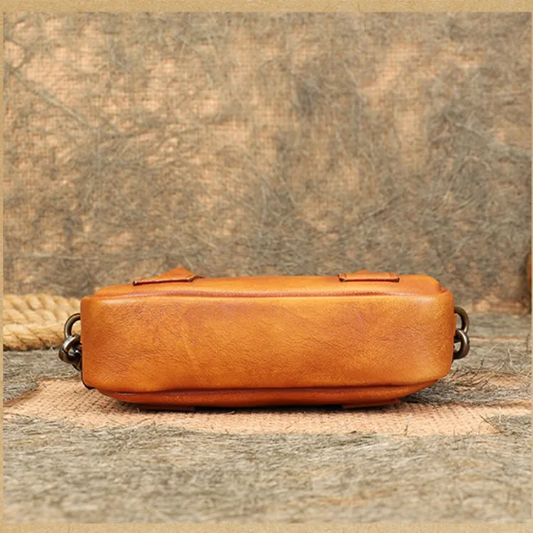 Small Over the Shoulder Purse Genuine Leather Crossbody Bags