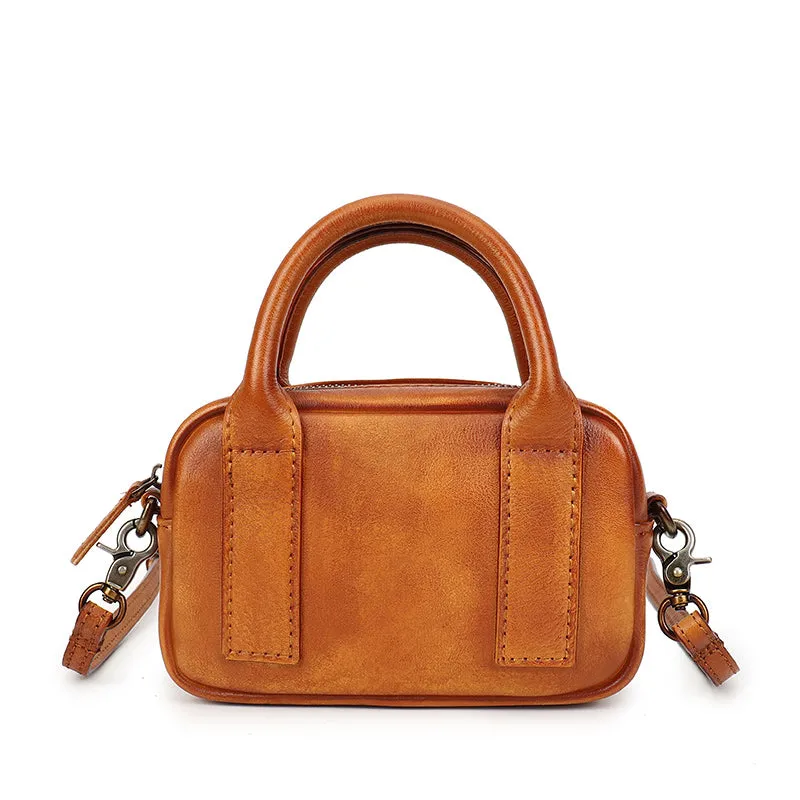Small Over the Shoulder Purse Genuine Leather Crossbody Bags