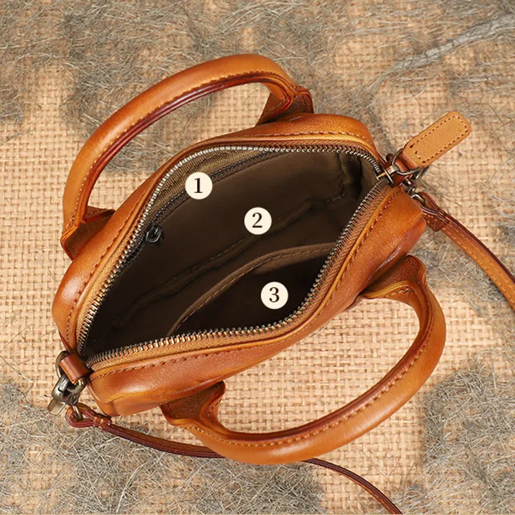 Small Over the Shoulder Purse Genuine Leather Crossbody Bags